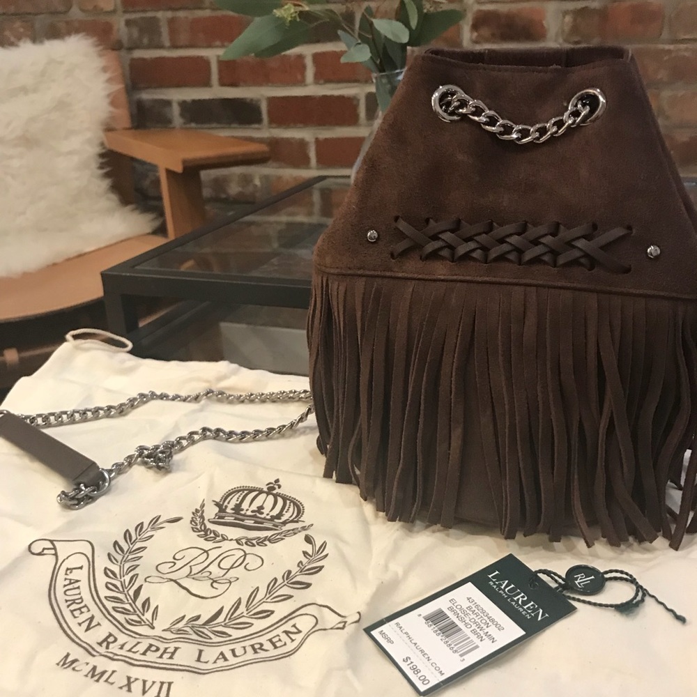 Ralph Lauren Barton Eloise Mini Drawstring Bag